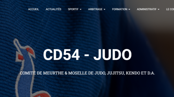 Site officiel- cd54judo.fr
